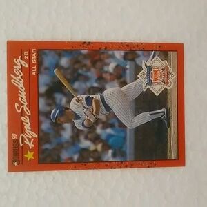 Ryne Sandberg Baseball Card 1990